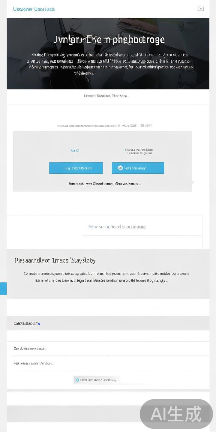 清晰直观的界面设计对提升用户体验至关重要。建议在注